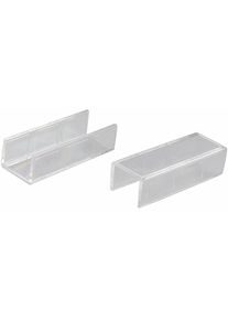 Liedeco Sichtschutzbefestigungen Zubeh&ouml;r-Set &raquo;Verbinder f&uuml;r 1-3-la&uuml;fige Gardinenschienen&laquo;