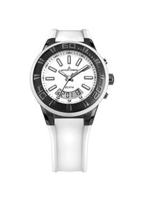 Jacques Lemans Chronograph &raquo;Miami&laquo; Quarzuhr,Armbanduhr,Damen,Herren,Silikonarmband,bis 20 bar wasserd.