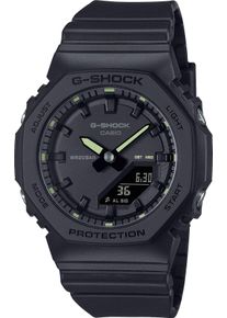 Chronograph Casio G-SHOCK, schwarz (schwarz, schwarz, schwarz), Armbanduhren, Damen, Chronograph, Quarzuhr, Armbanduhr, Damenuhr, Herrenuhr, analog, digital