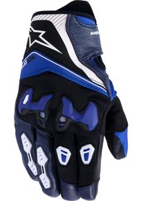 Alpinestars SP-R Pro, gants , couleur: Noir/Bleu/Bleu Fonc&eacute;/Blanc , taille: M