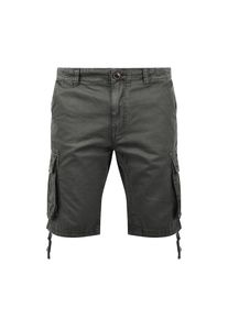 !Solid, Herren, Cargoshorts &raquo;Cargoshorts SDVizela&laquo;, DARK GREY, M - N-Gr, Kurze Hose mit Used Look Effekt