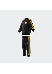 adidas originals, Unisex, Sporthose &raquo;adidas originals X SMILEY WORLD SST KIDS&laquo;, Black -, 62 - N-Gr, Dieser sportliche Trainingsanzug f&uuml;r Babys und 