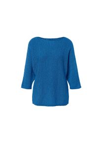 Tchibo - Női 3/4-es ujj&uacute; k&ouml;t&ouml;tt pul&oacute;ver - nő - m&eacute;ret M 40/42 - k&eacute;k