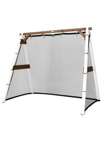 Ambia Garden , Braun, Wei&szlig; , Holz , Hemlocktanne , 254x207x160 cm , EN 71, CE, FSC 100% , Freizeit, B&auml;lle