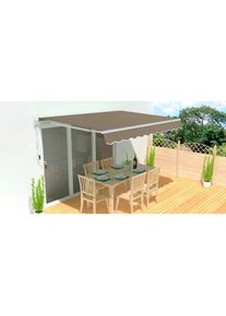 M&Ouml;BELIX M&ouml;belix , Taupe , Textil , 350x200 cm , Gartenm&ouml;bel, Sonnenschutz, Markisen, Gelenkarmmarkisen