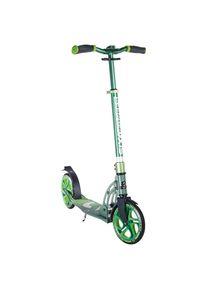 M&Ouml;BELIX M&ouml;belix , Gr&uuml;n , Metall , 34.5x102x93.5 cm , GS-gepr&uuml;ft , Hinterrad-Reibungsbremse, h&ouml;henverstellbarer Lenker mit Schnellspanner, Schnellklappmechanismus, Seitenst&auml;nder, weiche Griffe, Antirutsch-Trittbrett mit Bremse, ABEC-7-Kugellager , Freizeit, Skaten, Scooter