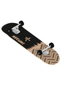M&Ouml;BELIX M&ouml;belix , Schwarz, Ahornfarben , Holz , Ahorn , 20x14x79 cm , Freizeit, Skaten, Skateboards