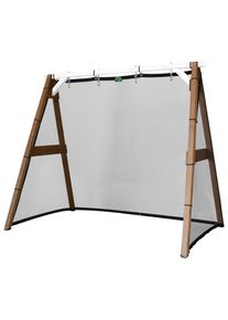 Ambia Garden , Braun, Wei&szlig; , Holz , Hemlocktanne , 254x207x160 cm , EN 71, CE, FSC 100% , Freizeit, B&auml;lle