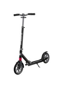 M&Ouml;BELIX M&ouml;belix , Grau, Schwarz , Metall , 45x108x89 cm , Hinterrad-Reibungsbremse, h&ouml;henverstellbarer Lenker mit Schnellspanner, Schnellklappmechanismus, Aluminium-Rahmen, weiche Griffe, Antirutsch-Trittbrett mit Bremse, R&auml;der mit LED-Licht, faltbarer Lenker, ABEC-7-Kugellager, reflektierend , Freizeit, Skaten, Scooter