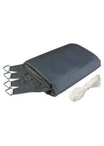 M&Ouml;BELIX M&ouml;belix , Anthrazit , Kunststoff , 400x400 cm , Gartenm&ouml;bel, Sonnenschutz, Sonnensegel