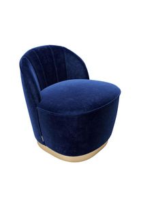 Playboy , Blau , Textil , Vintage , 67x70x71 cm , Wohnzimmer, Sessel, Polstersessel