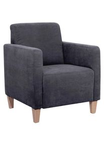 Max Winzer , Anthrazit , Textil , Buche , 71x81x70 cm , Goldenes M, Made in Germany , Wohnzimmer, Sessel, Polstersessel