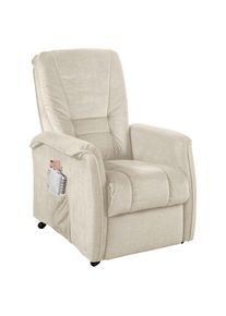 Livetastic , Beige , Textil , 77x107x88 cm , Made in EU , Stoffauswahl, Relaxfunktion , Wohnzimmer, Sessel, Fernsehsessel