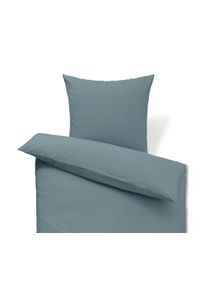 Tchibo - Pościel perkalowa - kolor: niebieski