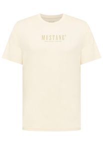 Mustang T-shirt 'Style Austin' off-white Storlek S