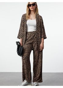 Trendyol Nohavicov&yacute; kost&yacute;m Ženy hned&aacute; / čierna 34