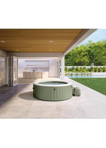 Intex, Whirlpool &raquo;Bubble&laquo; 145 cm Durchmesser, olivgr&uuml;n, B/H/L: 145 cm x 71 cm x 145 cm