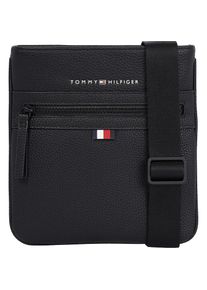 Tommy Hilfiger, Herren, Umh&auml;ngetasche &raquo;ESSENTAIL&laquo; mit Rei&szlig;verschluss-Vortasche, schwarz, B/H/T: 21 cm x 22 cm x 4 cm, Aus Lederimitat