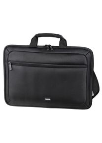 Hama, Laptoptasche &raquo;Laptop Tasche bis 36 cm (14,1"), schwarz&laquo;, schwarz, Polyester, Trolleyband zur komfortablen Anbringung an einen Trolleygriff