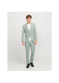 Jack & Jones Jack & Jones, Herren, Anzug &raquo;JPRFRANCO Extra schmal, pflegeleicht, stilvoll mit fallendem Revers&laquo; slim fit Materialmix, slim fit, Iceberg Green, 54 - 
