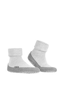 Falke, Herren, Haussocken &raquo;Cosyshoe&laquo; mit Merinowolle & rutschhemmender Sohle, atmungsaktiv, light grey, 37-38, Herrensocken von Falke