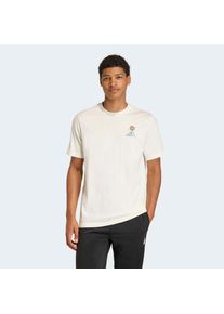 adidas Sportswear, Herren, T-Shirt &raquo;EARTH DAY GRAFIK&laquo;, Off White, XL, Basketballshirt mit Earth Day Motiv f&uuml;r eine Botschaft mit Style.