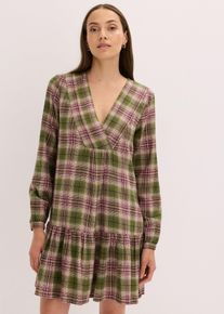 bonprix Női Mini ruha pamut kever&eacute;kből, z&ouml;ld, 38