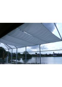 Sonnensegel Floracord "Bausatz Universal", grau, B:330cm T:140cm, Polyester, Sonnensegel, Sonnensegel, BxT: 330x140 cm, silbergrau