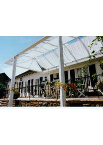 Sonnensegel Floracord "Bausatz Universal", wei&szlig;, B:330cm T:140cm, Polyester, Sonnensegel, Sonnensegel, BxT: 330x140 cm, wei&szlig;