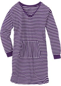 bonprix Femei Cămașă de noapte cu bumbac organic, mov, 56/58