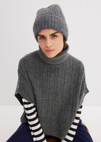 M&uuml;tze, grau, Gr&ouml;&szlig;e Onesize, bonprix