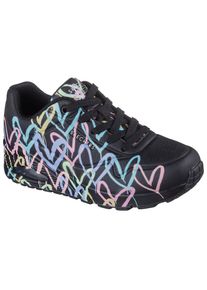 Skechers Wedgesneaker &raquo;UNO-SPREAD THE LOVE&laquo; Freizeitschuh, Halbschuh, Schn&uuml;rschuh mit coolem Graffiti-Print