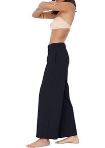 Damen Freizeithose in weiter Form marine + bordeaux Gr&ouml;&szlig;e 38