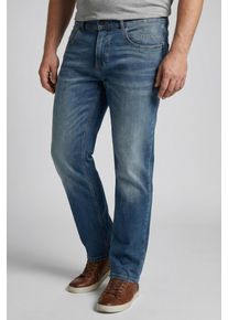 5-Pocket-Jeans Camel Active "WOODSTOCK", Herren, Gr. 38, L&auml;nge 36, blau (indigo), Denim/Jeans, Obermaterial: 85% Baumwolle, 13% Polyester, 2% Elasthan, bequem lang, Jeans 5-Pocket-Jeans, mit Stretch