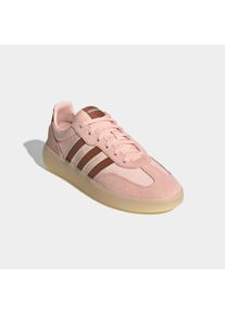 Sneaker adidas Sportswear "BARREDA DECODE", Damen, Gr. 38,5, blush pink, dusky bronze, ice gold metallic, Leder, Textil, Schuhe Sneaker, inspiriert vom Design des adidas Handball Spezial