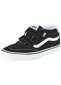 Sneaker Vans "Brooklyn Mid V", M&auml;dchen, Gr. 38, schwarz, wei&szlig;, Leder, Schuhe Sneaker