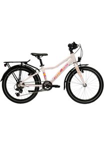 Kinderfahrrad KROSS "Kinderrad Lea Mini 3.0 pink 6 G&auml;nge" Gr. 28, rosa (rosa, rosa), Fahrr&auml;der, Kinder, 28cm, 20 Zoll (50,80cm) hinten: 20 Zoll (50,80cm), Kinderfahrrad