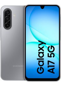 Samsung Smartphone "Galaxy A17 5G", Energieeffizienz: B, grau, 128 GB, Mobiltelefone, Smartphone