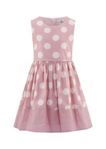 Sommerkleid happy girls "M&auml;dchenkleid", M&auml;dchen, Gr. 98, EURO-Gr&ouml;&szlig;en, rosa (dusty rose), Stoff, 100% Baumwolle, normal, Kleider Sommerkleid