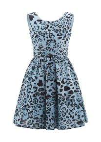 Sommerkleid happy girls "M&auml;dchenkleid", M&auml;dchen, Gr. 158, EURO-Gr&ouml;&szlig;en, light blau, Stoff, 100% Baumwolle, normal, Kleider Sommerkleid