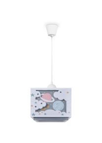 Paco Home, Pendelleuchte &raquo;GRETA&laquo; E27, Wei&szlig;,