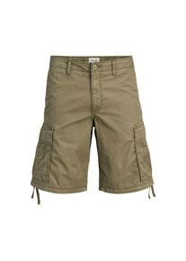 Jack & Jones PlusSize Jack & Jones PlusSize, Damen, Cargoshorts &raquo;JPSTCOLE FRANK CARGO SHORT MID SN PLS&laquo; mit Taschenb&auml;ndern, Olive Night, 48 (7XL) - N-Gr, Herren-Cargo Short