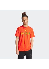 adidas Performance, Herren, T-Shirt &raquo;PORTUGAL TEE&laquo; f&uuml;r Erwachsene, Kurzarm, f&uuml;r Fu&szlig;ball und Sportmode, ACTRED, XL, Ein Fu&szlig;ballshirt in den klassischen