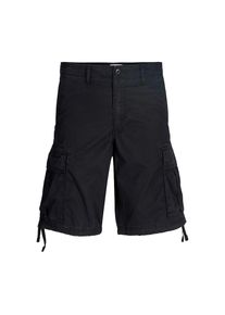 Jack & Jones PlusSize Jack & Jones PlusSize, Damen, Cargoshorts &raquo;JPSTCOLE FRANK CARGO SHORT MID SN PLS&laquo; mit Taschenb&auml;ndern, Black, 44 (5XL) - N-Gr, Herren-Cargo Short von 
