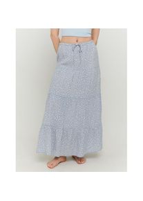 Tally Weijl, Damen, Maxirock &raquo;SSKVIJIMY2&laquo; Viskose, ausgestellt, Skyway-Off White, L, Maxirock von Tally Weijl