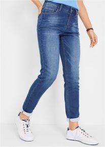 bonprix Thermojeans mit weicher Innenseite Boyfriend, blau, Gr.36, Moderne Jeans mit Thermo Innenseite, 76% Baumwolle