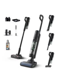 Philips Nass-Trocken-Sauger "AquaTrio Cordless 7000 Series XW7263/11", schwarz (schwarz, heldengr&uuml;n), B:25cm H:110cm T:23cm, Mehrzwecksauger, 3-in-1-Reinigungsl&ouml;sung, mit automatischem Reinigungssystem, Nass-Trocken-Sauger
