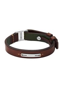 Fossil, Damer, Armb&aring;nd 'Machine', Brun / M&oslash;rkegr&oslash;n, St&oslash;rrelse One Size