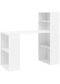 Wohnling Computertisch ca .120x53x120 cm Wei&szlig;