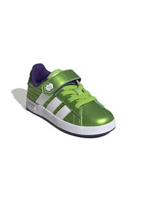 adidas Sportswear, Drenge, Sneakers 'GRAND COURT HULK', Navy / Kiwi / Hvid, St&oslash;rrelse 28